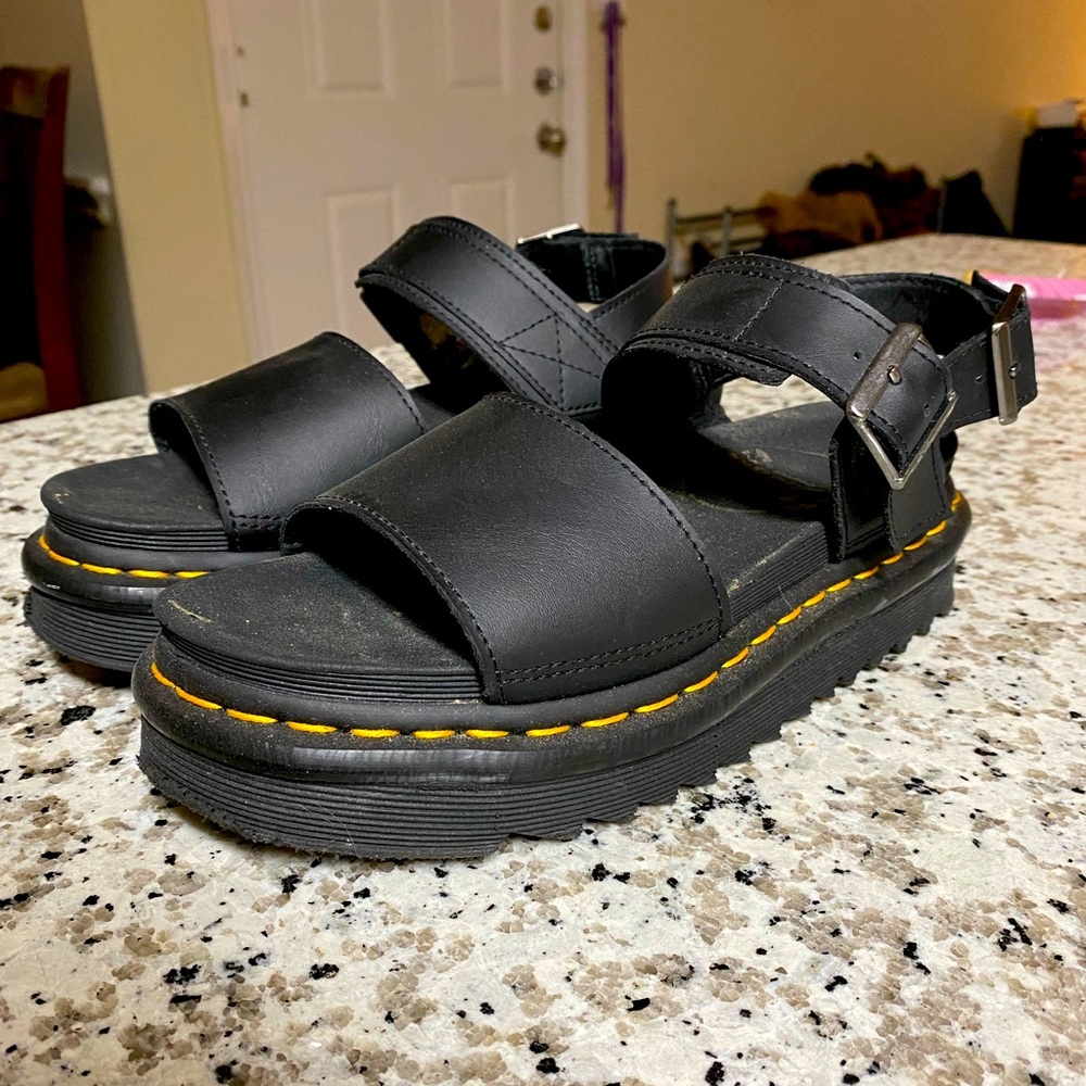 Dr. Martens platform sandals